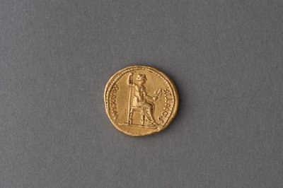 Aureus of Tiberius (gold) by Roman
